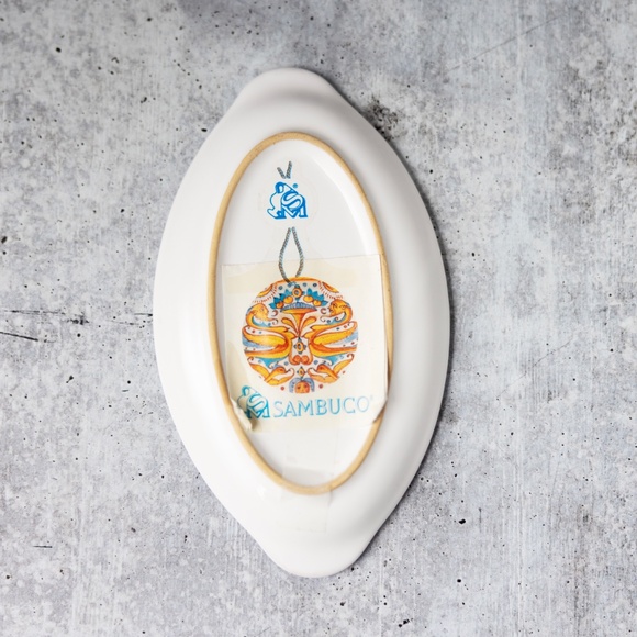 Mario Sambuco Deruta Plate Small Made In Italy Hand Painted Bird Dish Pottery - Picture 3 of 5